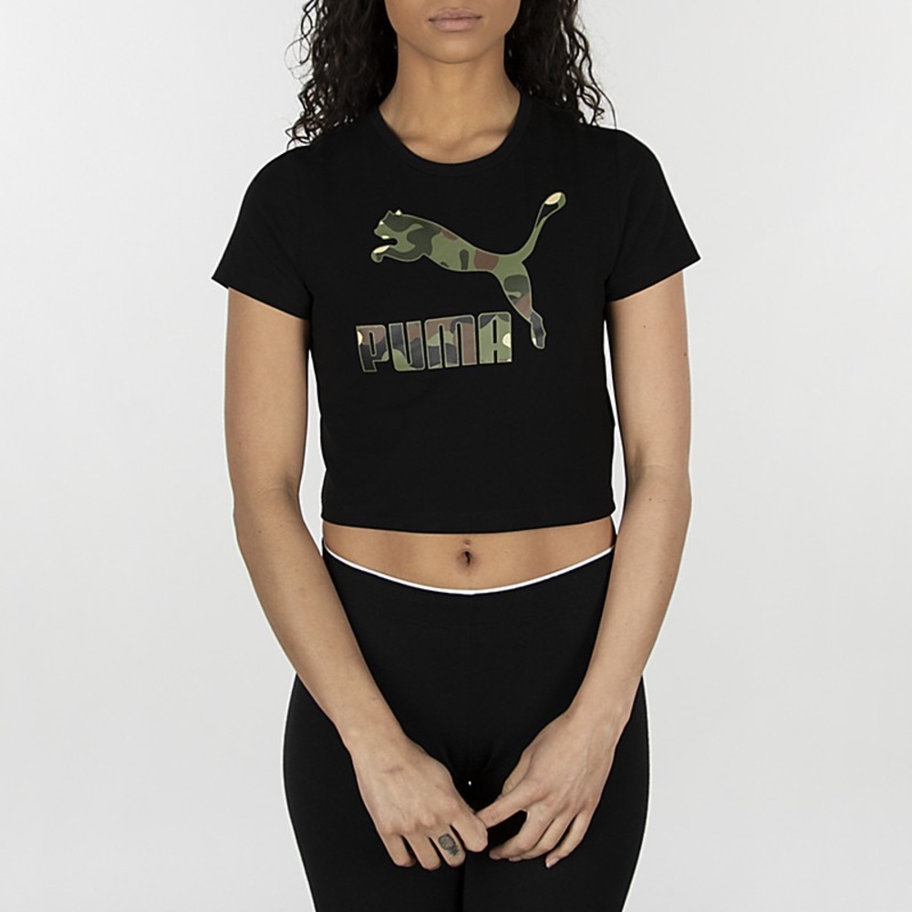 Puma Wild Pack Cropped T-Shirt